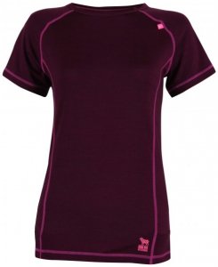 2117 of Sweden - Womens Eco S/S Merino Top Gr 34 lila