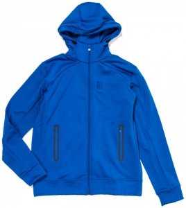 66 North - Fannar Hooded Sweater - Fleecejacke Gr S blau