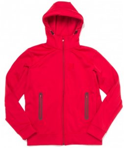 66 North - Fannar Hooded Sweater - Fleecejacke Gr XL rot