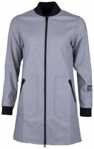 66 North - Rok Women's Bomber Jacket - Freizeitjacke Gr L grau