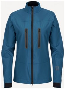 66 North - Stadarfell Light Women's Neoshell Jacket Gr L blau/weiß