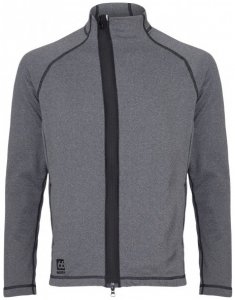 66 North - Vik Heather Jacket - Fleecejacke Gr M grau/schwarz