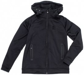 66 North - Women's Fannar Hooded Sweater - Fleecejacke Gr L schwarz