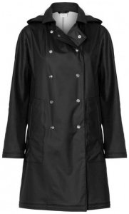 66 North - Women's Laugavegur Raincoat - Mantel Gr XS schwarz