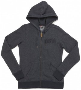 66 North - Women's Long Zipped Sweater - Hoodie Gr XL schwarz