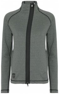66 North - Women's Vik Heather Jacket - Fleecejacke Gr S grau/schwarz