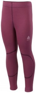 Aclima - Kid's WW Longs Children - Merinounterwäsche Gr 130 lila/rot/rosa