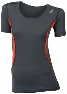 Aclima - Women's LW T-shirt R-neck - Merinounterwäsche Gr XS schwarz