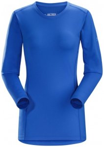 Arc'teryx - Women's Phase AR Crew L/S Gr M blau