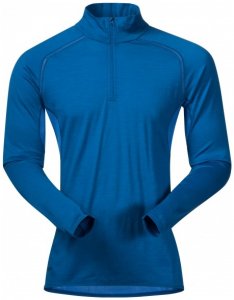 Bergans - Barlind Half Zip - Merinounterwäsche Gr L;S schwarz;blau