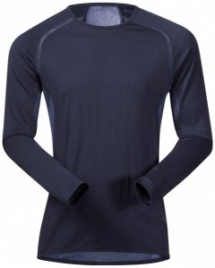 Bergans - Barlind Shirt - Merinounterwäsche Gr XL schwarz/blau