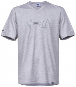 Bergans - Exit Wool Tee - T-Shirt Gr M grau
