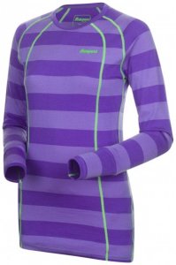 Bergans - Fjellrapp Lady Shirt Gr L;M;S;XL;XS schwarz/rot;schwarz/blau;schwarz;rot;grau/weiß;blau