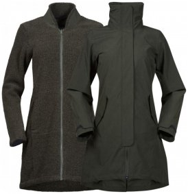 Bergans - Women's Oslo 3In1 Coat - Mantel Gr XS schwarz
