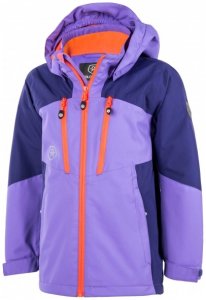 Color Kids - Kid's Vanne Jacket - Hardshelljacke Gr 110 lila/blau/rosa