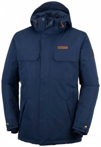 Columbia - Rugged Path Jacket - Winterjacke Gr M - Regular blau/schwarz