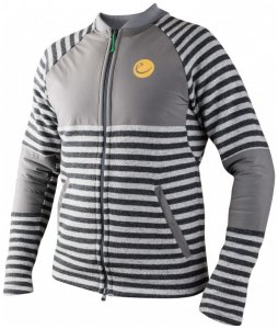 Edelrid - Creek Fleece Jacket - Fleecejacke Gr S grau/schwarz