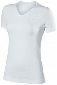 Falke - Women's Warm Shortsleeved Shirt Comfort Gr L grau/weiß
