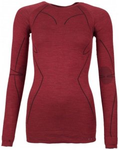 Falke - Women's Wool-Tech Longsleeved Shirt Gr S rot