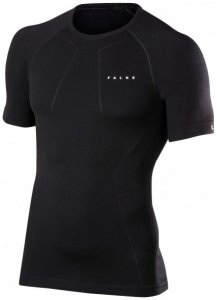 Falke - Wool-Tech Shortsleeved Shirt Comfort Gr L schwarz