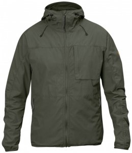 Fjällräven - High Coast Wind Jacket - Windjacke Gr M schwarz/oliv