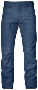Fjällräven - Nils Trousers Gr 56 - Long - Raw Length blau