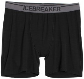 Icebreaker - Anatomica Boxers - Merinounterwäsche Gr XXL schwarz
