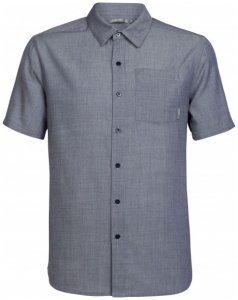 Icebreaker - Compass S/S Shirt - Hemd Gr M;S;XL grau/weiß;grau