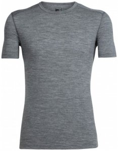 Icebreaker - Oasis S/S Crewe - Funktionsshirt Gr XXL grau