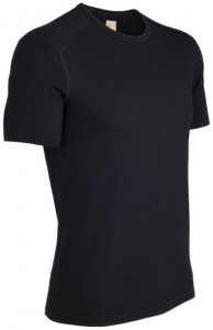 Icebreaker - Oasis S/S Crewe - Funktionsshirt Gr XL schwarz
