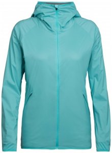 Icebreaker - Women's Coriolis Hooded Windbreaker - Windjacke Gr M türkis