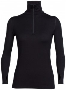Icebreaker - Women's Tech Top L/S Half Zip Gr L;M;XL schwarz