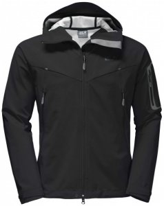 Jack Wolfskin - Gravity Flex - Softshelljacke Gr L schwarz