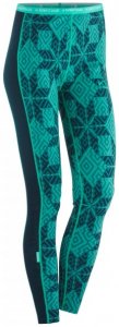 Kari Traa - Women's Stjerna Pant - Merinounterwäsche Gr L;M;S türkis/grau;rosa/lila/rot