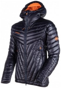 Mammut - Eigerjoch Advanced Insulated Hooded Jacket Gr M schwarz/grau