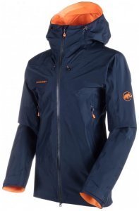 Mammut - Nordwand Advanced Hardshell Hooded Jacket Gr M blau/schwarz