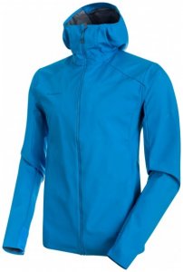 Mammut - Ultimate V Light SO Hooded Jacket - Laufjacke Gr XXL blau