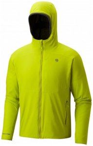 Mountain Hardwear - ATherm Hooded Jacket - Fleecejacke Gr L;M;S;XL schwarz;blau;gelb/grün