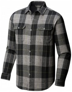 Mountain Hardwear - Walcott Long Sleeve Shirt - Hemd Gr M schwarz/grau