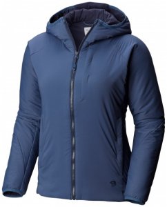 Mountain Hardwear - Women's Kor Strata Hoody Gr L;M;XL;XS blau/schwarz