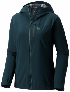 Mountain Hardwear - Women's Strech Ozonic Jacket Gr L schwarz