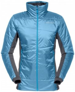 Norrøna - Women's Falketind Primaloft60 Jacket Gr M blau/grau