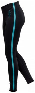 Northern Playground - Women's Ziplongs 3/4 Wool Gr XS schwarz