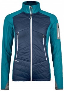 Ortovox - Women's Swisswool Piz Roseg Jacket - Wolljacke Gr M blau/türkis