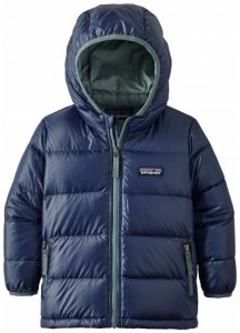 Patagonia - Baby Highloft Down Sweater Hoody - Daunenjacke Gr 2T blau/schwarz