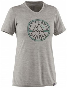Patagonia - Women's Cap Daily Graphic T-Shirt - T-Shirt Gr L;M;S;XS türkis;grau;grau/weiß;türkis/blau