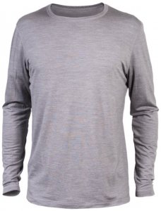 Röjk - Stroller L/S - Merinounterwäsche Gr L;M;S;XL grau;rosa/rot