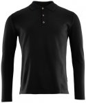 Aclima - Leisurewool Pique LS - Longsleeve Gr XL schwarz