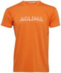 Aclima - Lightwool Tee Logo - Merinoshirt Gr S orange