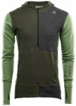 Aclima - Warmwool Hood Sweater Zip - Merinopullover Gr L;M;S;XL;XS oliv;schwarz